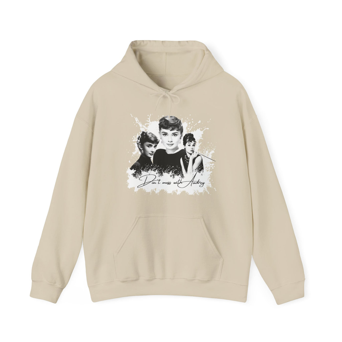 Retro Audrey Hepburn Hoodie - Classic Style