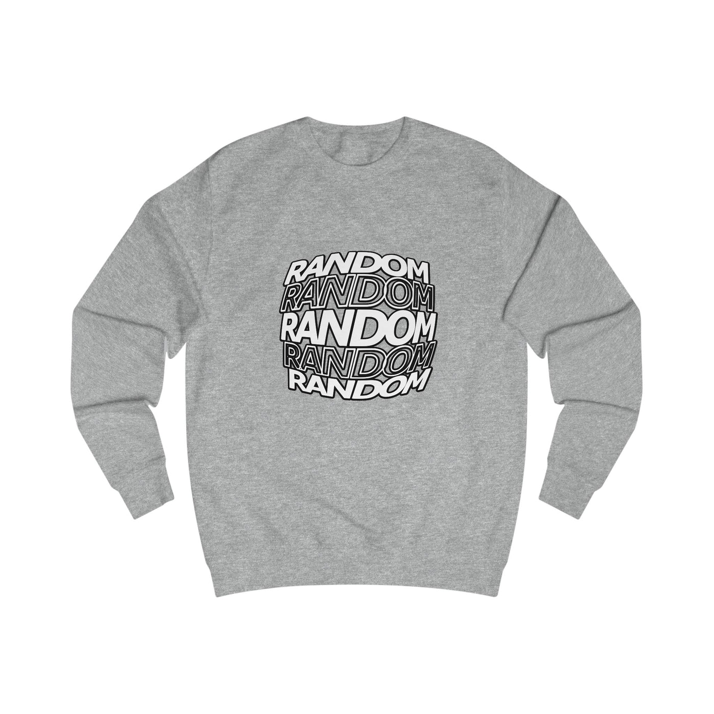 Unisex Sweatshirt with 'Random' Design
