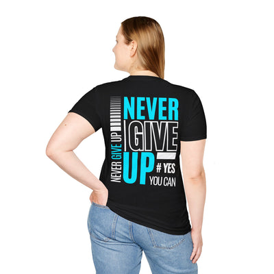 Unisex T-Shirt - Quit talking and start doing - Never give up... | Kultfaser