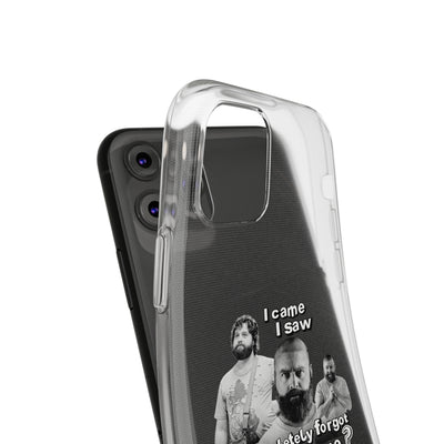 I Came, I Saw & Forgot, Alan Hangover -  Funny Phone Case  - Handyhülle -
