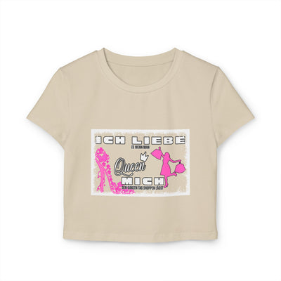 Cropped T-Shirt Ich liebe mich...