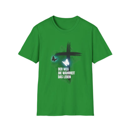 Faith-Inspired Unisex Softstyle T-Shirt – Spiritual, Jesus, Christian,