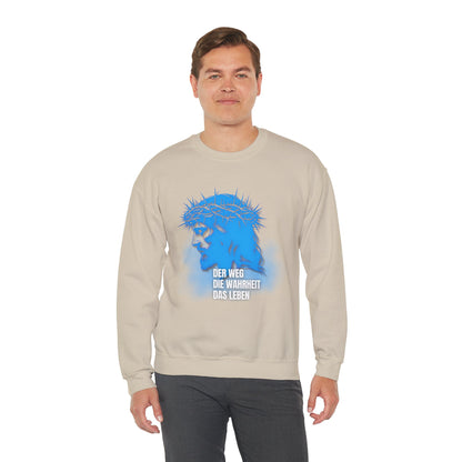 Sweatshirt Jesus "Der Weg - Die Wahrheit - Das Leben"