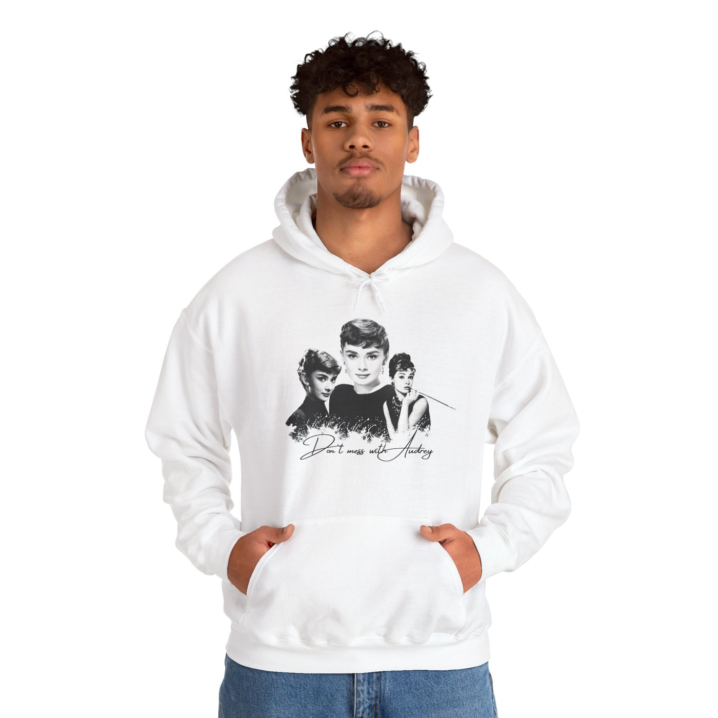Retro Audrey Hepburn Hoodie - Classic Style
