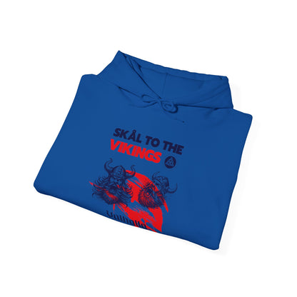 Skål to the Vikings Hooded Sweatshirt