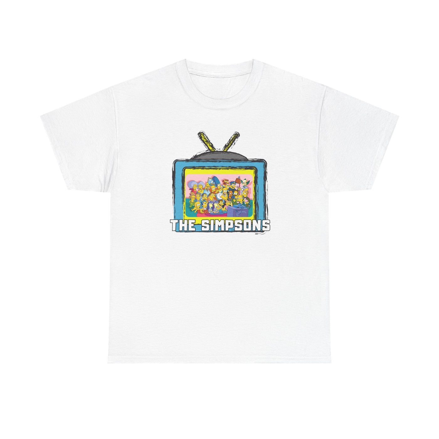 The Simpsons Unisex Heavy Cotton Shirt