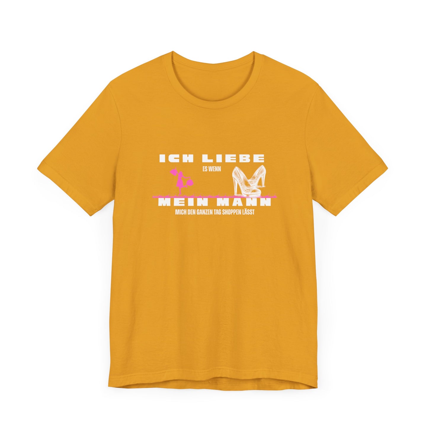 I Love My Husband "Shopping" Unisex Jersey Short Sleeve Tee