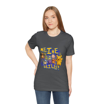 Pokemon Skills Unisex Tee, Fun Casual Shirt