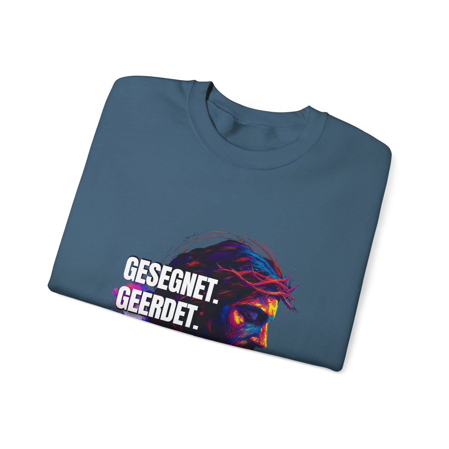 Sweatshirt Jesus- BLESSED - GROUNDED - CELEBRATED