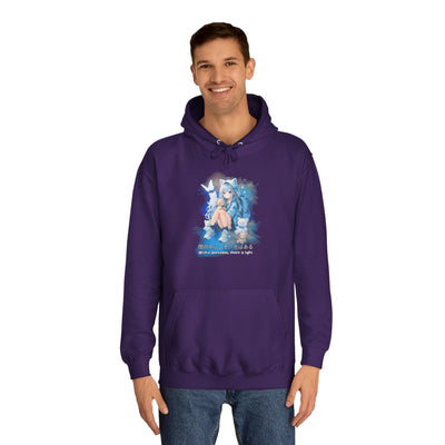 Hoodie, Anime Sweatshirt "Within darkness there is a light"