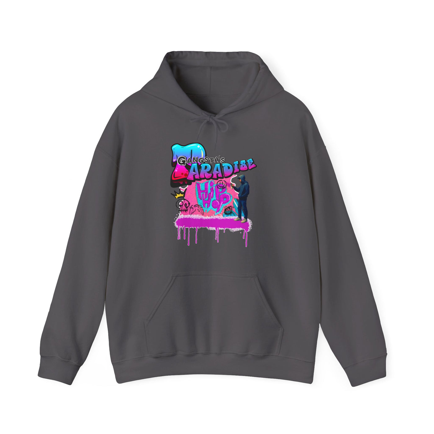 Hoodie Hip Hop Graffiti Design