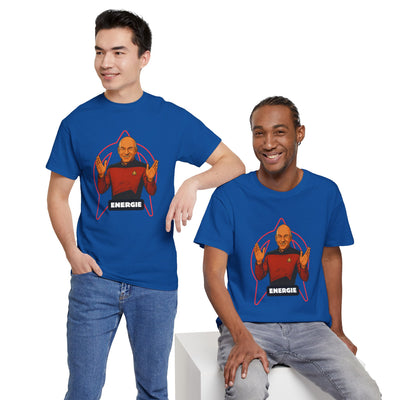 Energie Unisex Heavy Cotton Tee - Perfect for Sci-Fi Fans and Casual Wear