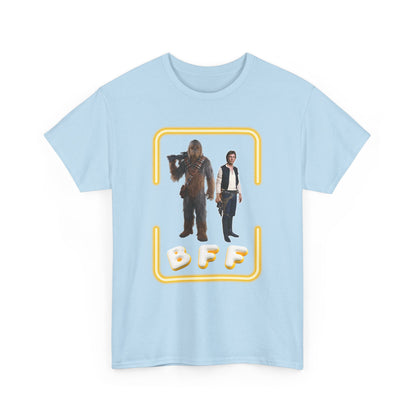 BFF Chewbacca & Han Solo Unisex Heavy Cotton Shirt