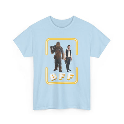 BFF Chewbacca &amp; Han Solo Unisex Heavy Cotton Shirt
