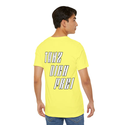 Tanz dich frei - Retro Techno Vibe Unisex Tee, Dance Party Shirt, Gift for Ravers, Festival Fashion,