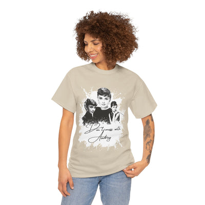 Don't mess with Audrey - Audrey Hepburn T Shirt