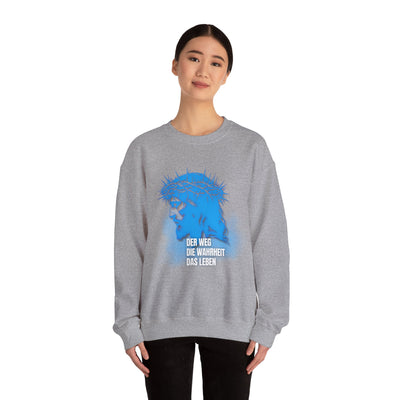 Sweatshirt Jesus "Der Weg - Die Wahrheit - Das Leben"