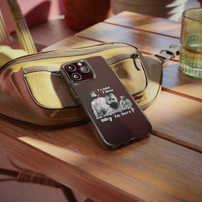 I Came, I Saw & Forgot, Alan Hangover -  Funny Phone Case  - Handyhülle -