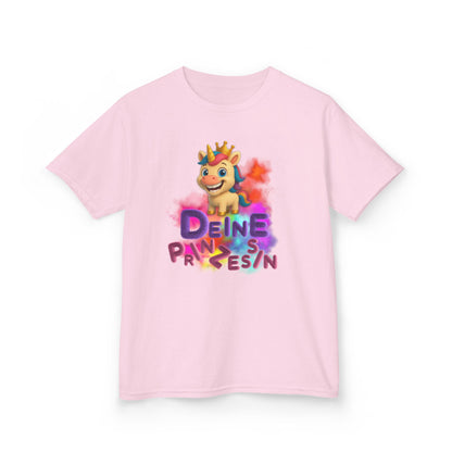 Colorful Kids Tee - “Your Princess” Design - Fun &amp; Playful Shirt for Young Royalty