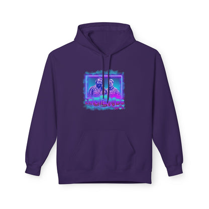 Legends Bud Spencer & Terence Hill Neon Fleece Hoodie - Unisex Retro Streetwear
