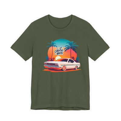 Chill Out Retro Car Tee - Unisex Jersey Short Sleeve Shirt