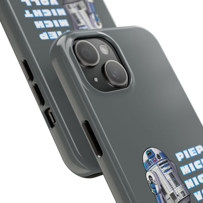 Tough Phone Case - R2-D2 Design with "DON'T BEEP ME"