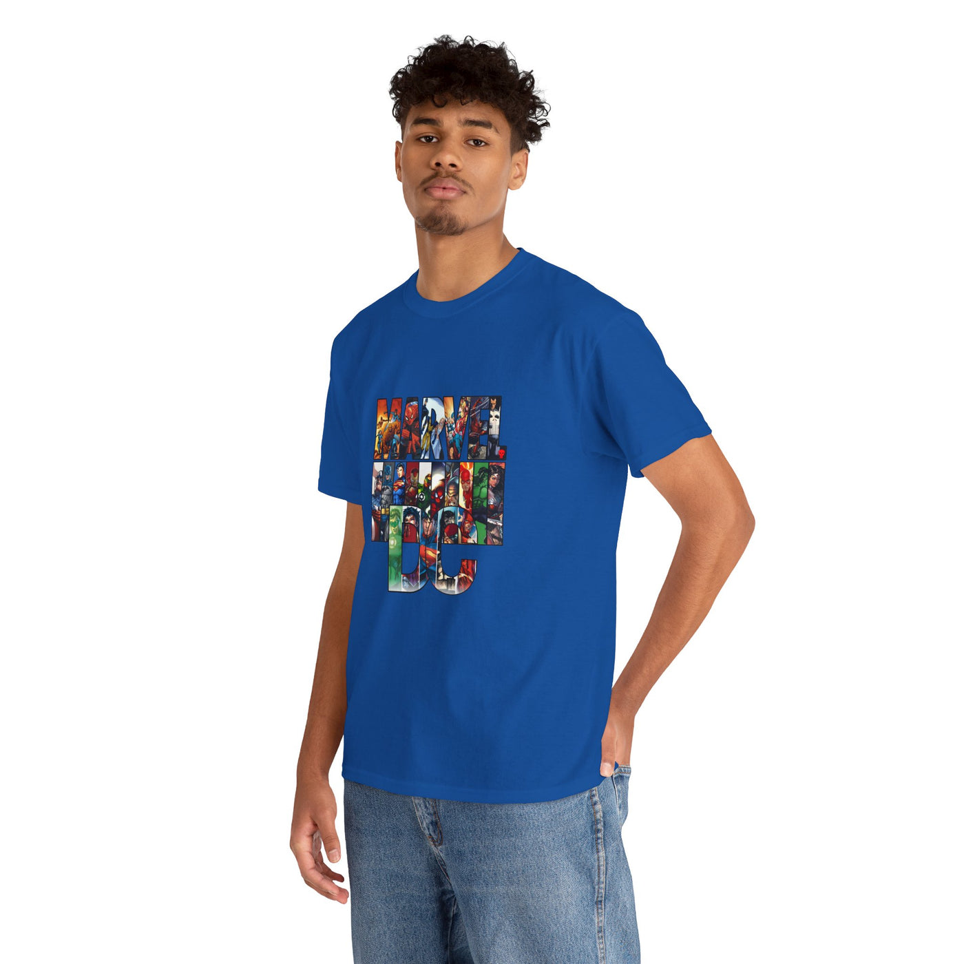 Marvel vs. DC Graphic Unisex T-Shirt, Superhero