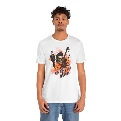 Music Vibes Unisex Jersey Tee - 'The King Still Alive' Graphic T-Shirt