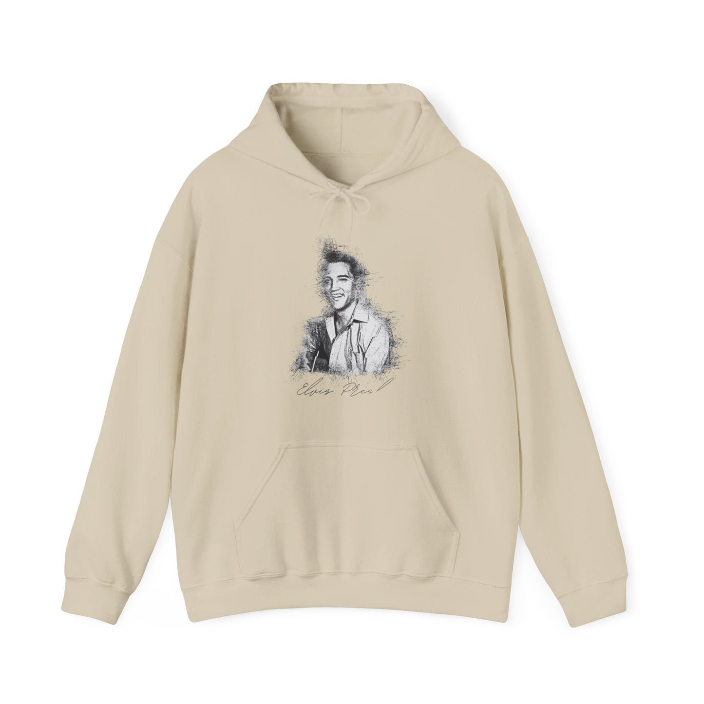Hoodie Elvis Presley Inspired Vintage Design