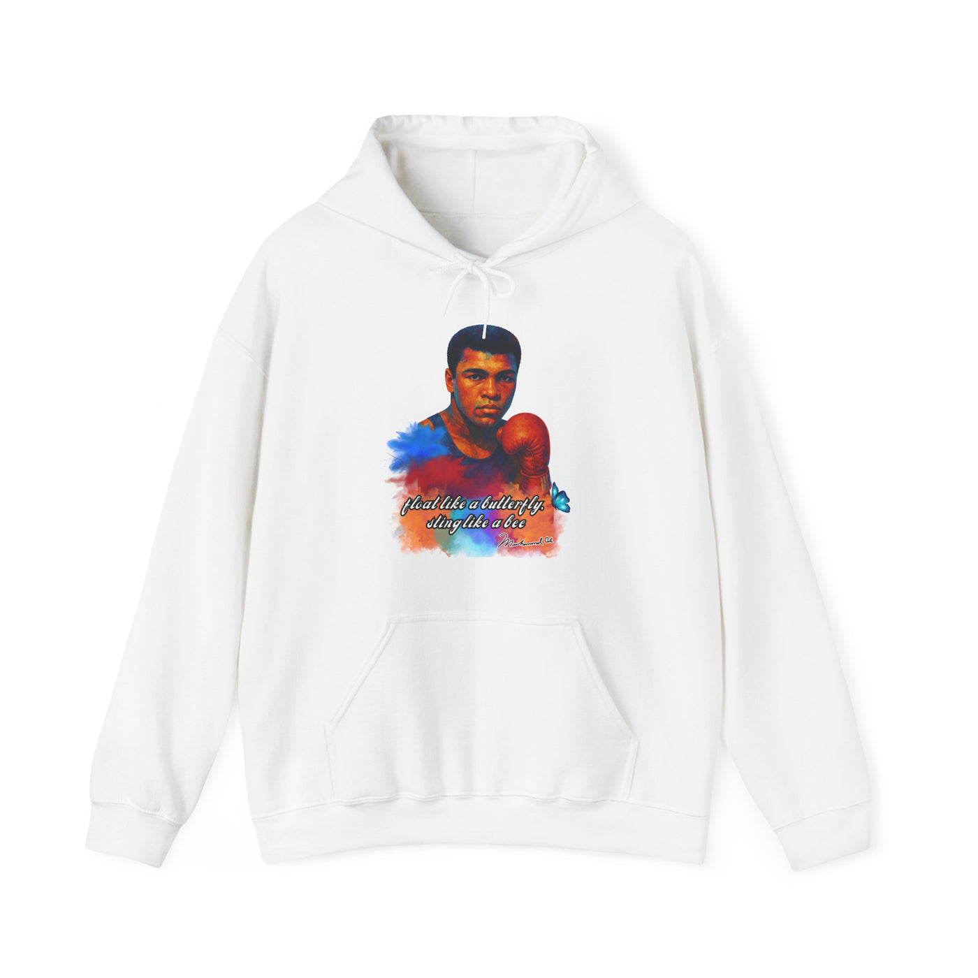 Inspirational Muhammad Ali Hoodie - Unisex Float like a butterfly and sting like a bee