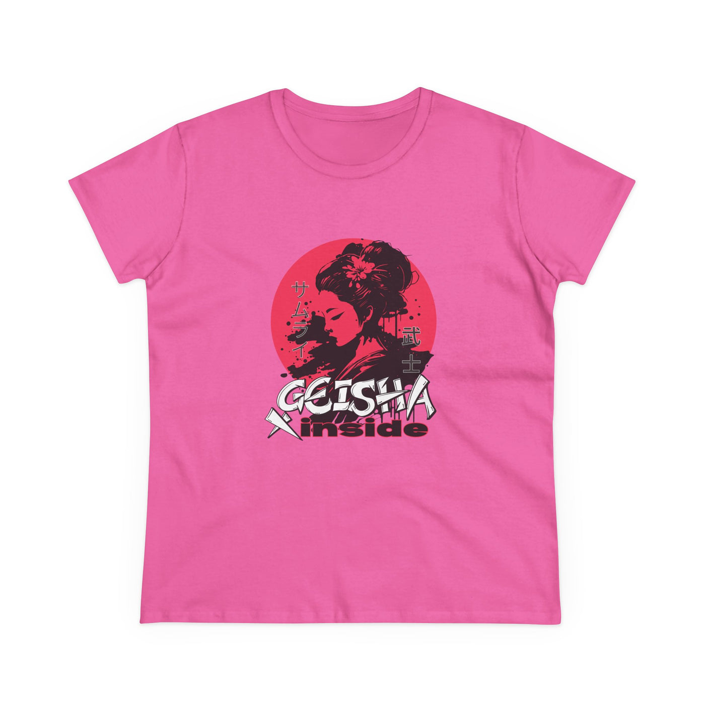 "Geisha Inside"Fleece Shirt, Cozy