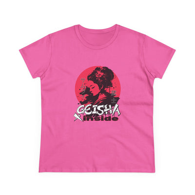 "Geisha Inside"Fleece Shirt, Cozy