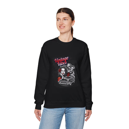 Vintage Vibes Unisex Sweatshirt, Retro