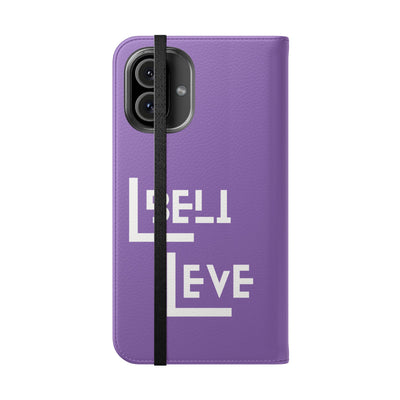 Handyhülle - inspirational Flip Case - 'Believe in You' Phone Cover