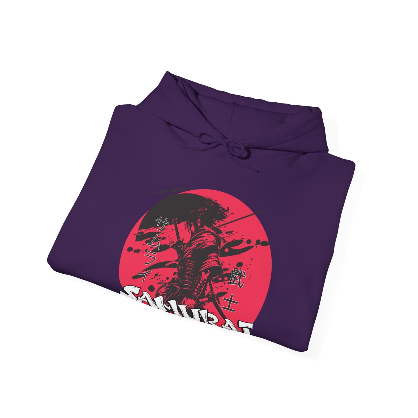 Samurai Inspired Hoodie, Cozy Streetwear,
