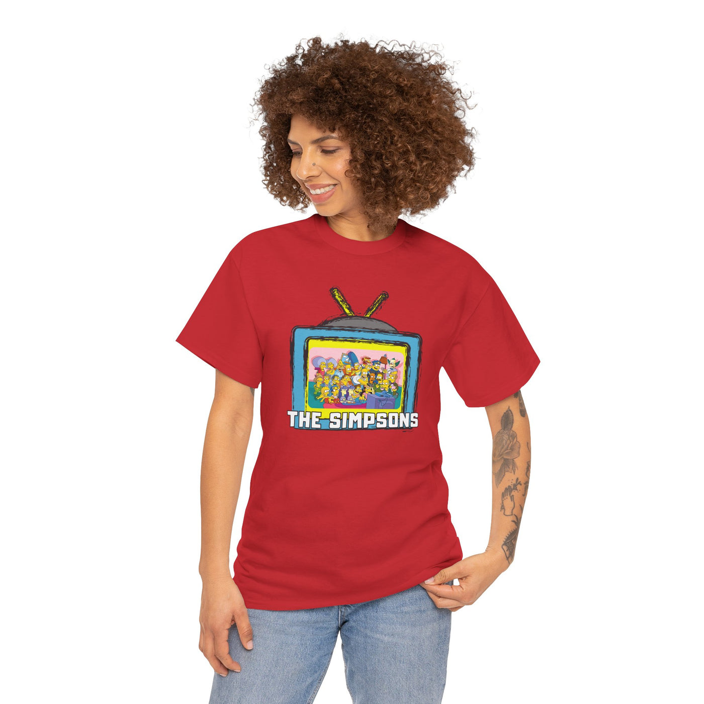 The Simpsons Unisex Heavy Cotton Shirt
