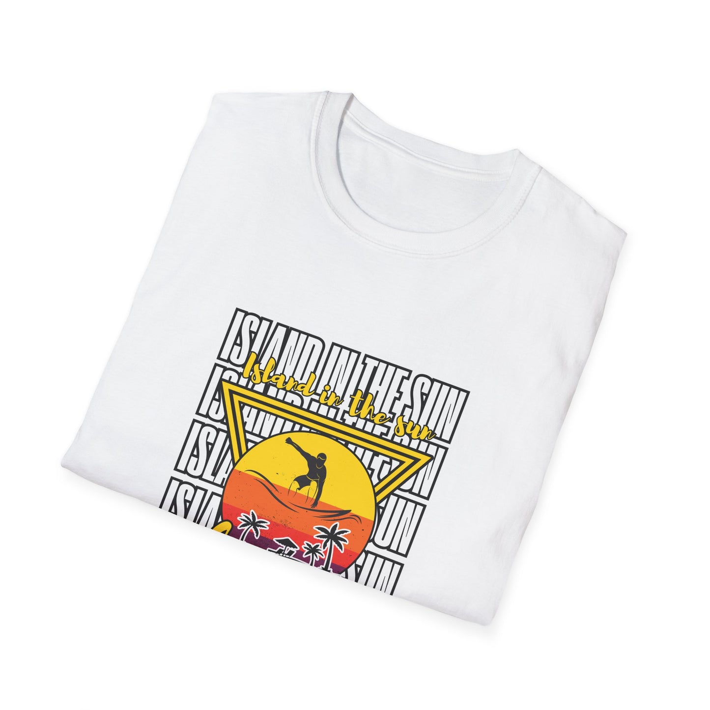 Island in the Sun Unisex Softstyle T-Shirt -Beach Vibes