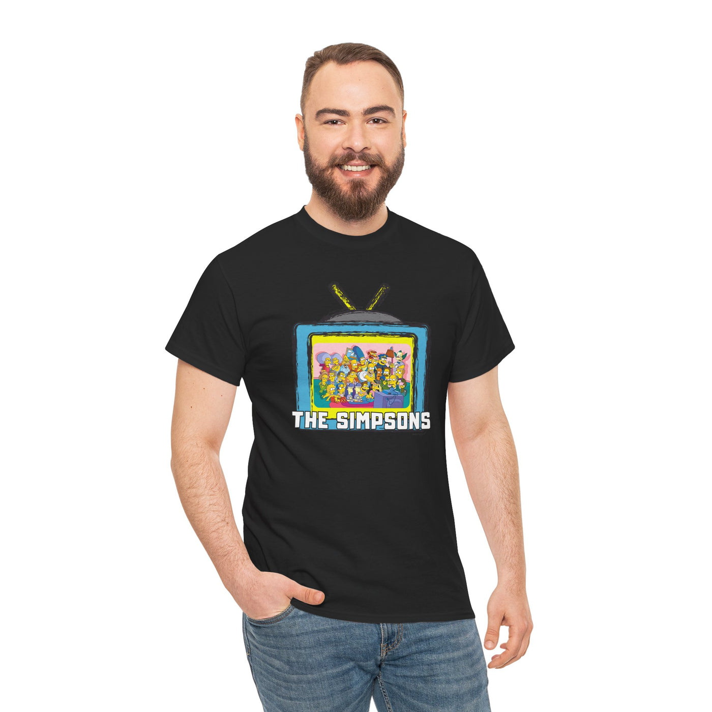 The Simpsons Unisex Heavy Cotton Shirt